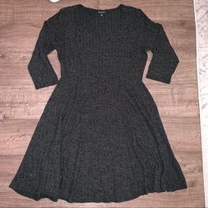 Torrid Ribbed 3/4 Length Mini Dress